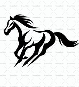 Galoppierendes Pferd